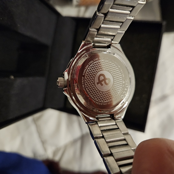 SO&CO New York Women's 5019.1 Madison Quartz Day and Date Crystal Bezel Stainles - Picture 4 of 6